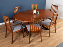 Load image into Gallery viewer, Retro Teak 1960s Mid Century Dining Table &amp; 6 Chairs By G Plan Victor Wilkins