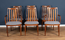 Load image into Gallery viewer, Retro Teak 1960s Mid Century Dining Table &amp; 6 Chairs By G Plan Victor Wilkins