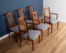 Load image into Gallery viewer, Retro Teak 1960s Mid Century Dining Table &amp; 6 Chairs By G Plan Victor Wilkins