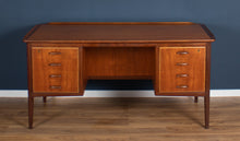 Load image into Gallery viewer, Retro Teak Desk by Svend Aage Madsen for HP Hansen, Made In Denmark, 1960s