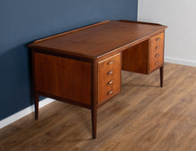 Load image into Gallery viewer, Retro Teak Desk by Svend Aage Madsen for HP Hansen, Made In Denmark, 1960s