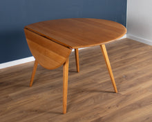 Load image into Gallery viewer, Blonde Ercol 384 Windsor Drop Leaf Table And Four 4 Model 400 Kitchen Chairs