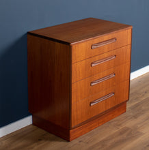 Load image into Gallery viewer, Retro 1960s Teak Chest Of Drawers G Plan Fresco  By Victor Wilkins For Chest Of Drawers