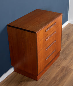 Retro 1960s Teak Chest Of Drawers G Plan Fresco  By Victor Wilkins For Chest Of Drawers