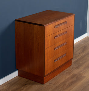 Retro 1960s Teak Chest Of Drawers G Plan Fresco  By Victor Wilkins For Chest Of Drawers