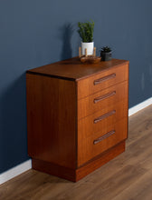 Load image into Gallery viewer, Retro 1960s Teak Chest Of Drawers G Plan Fresco  By Victor Wilkins For Chest Of Drawers