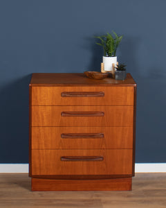 Retro 1960s Teak Chest Of Drawers G Plan Fresco  By Victor Wilkins For Chest Of Drawers