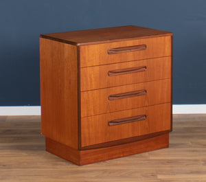 Retro 1960s Teak Chest Of Drawers G Plan Fresco  By Victor Wilkins For Chest Of Drawers