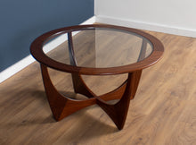 Load image into Gallery viewer, Retro Teak Round &#39;Astro&#39; &#39;Fresco&#39; Coffee Table By Victor Wilkins For G Plan