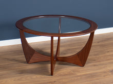 Load image into Gallery viewer, Retro Teak Round &#39;Astro&#39; &#39;Fresco&#39; Coffee Table By Victor Wilkins For G Plan