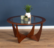 Load image into Gallery viewer, Retro Teak Round &#39;Astro&#39; &#39;Fresco&#39; Coffee Table By Victor Wilkins For G Plan