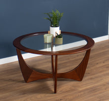 Load image into Gallery viewer, Retro Teak Round &#39;Astro&#39; &#39;Fresco&#39; Coffee Table By Victor Wilkins For G Plan